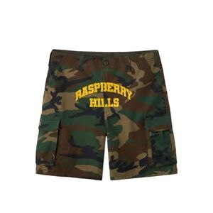 Raspberry Hills Camo Shorts